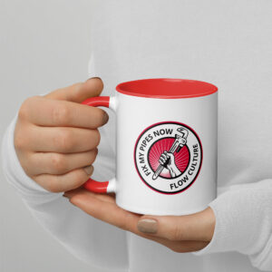 FixMyPipesNow Mug with Color Inside